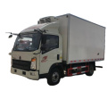 Cheap SINOTRUK HOWO  4x2 6 tons vans refrigerator truck